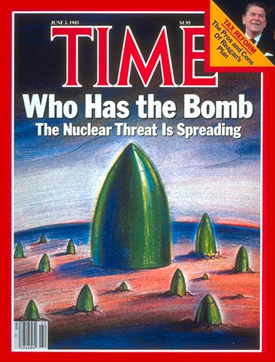 TIME Magazine Cover: Nuclear Threat -- June 3, 1985