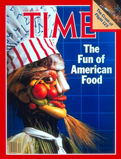 TIME Magazine Cover: American Food -- Aug. 26, 1985