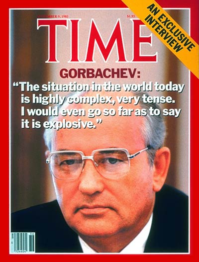 TIME Magazine Cover: Mikhail Gorbachev -- Sep. 9, 1985