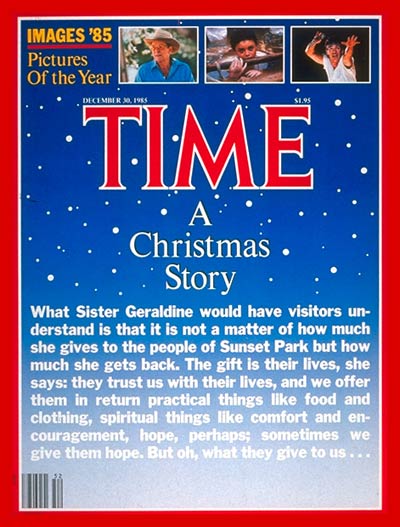 TIME Magazine Cover: Christmas in Brooklyn -- Dec. 30, 1985
