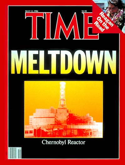 TIME Magazine Cover: Chernobyl Reactor -- May 12, 1986