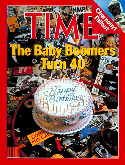 TIME Magazine Cover: Baby Boomers -- May 19, 1986
