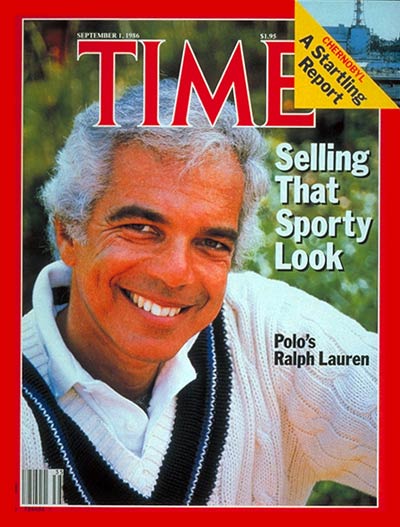 TIME Magazine Cover: Ralph Lauren -- Sep. 1, 1986