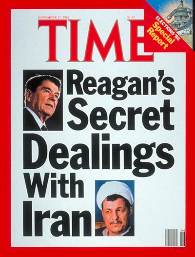 TIME Magazine Cover: Ronald Reagan's Secret Dealings With Iran -- Nov. 17, 1986