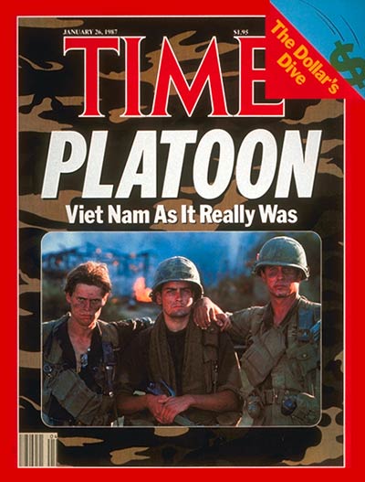 TIME Magazine Cover: Oliver Stone's 'Platoon' -- Jan. 26, 1987
