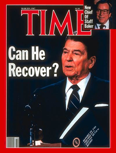 TIME Magazine Cover: Ronald Reagan -- Mar. 9, 1987