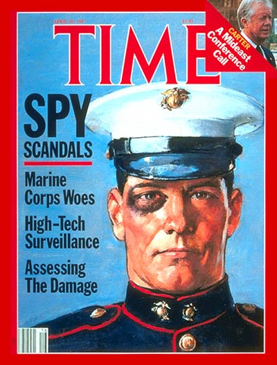 TIME Magazine Cover: Espionage Scandals -- Apr. 20, 1987