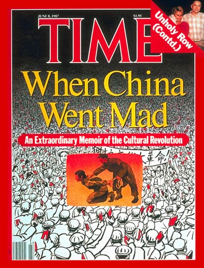 TIME Magazine Cover: A Memoir of the Cultural Revolution -- June 8, 1987