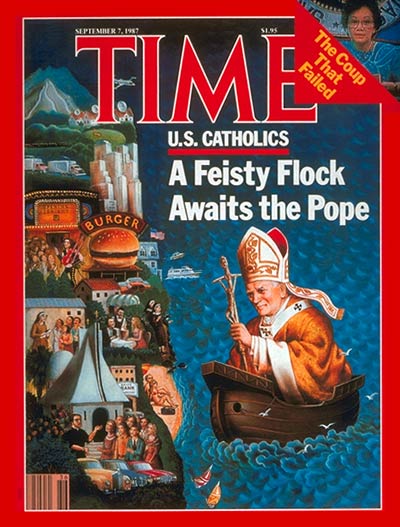TIME Magazine Cover: U.S. Catholics -- Sep. 7, 1987