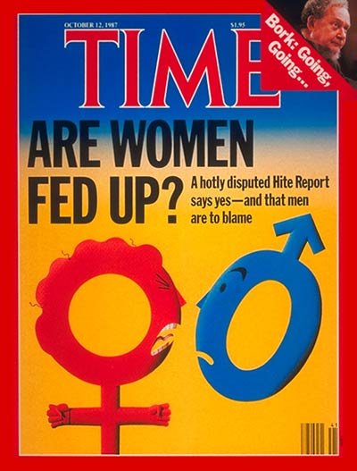 TIME Magazine Cover: Hite Report -- Oct. 12, 1987