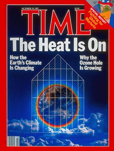 TIME Magazine Cover: Greenhouse Effect -- Oct. 19, 1987