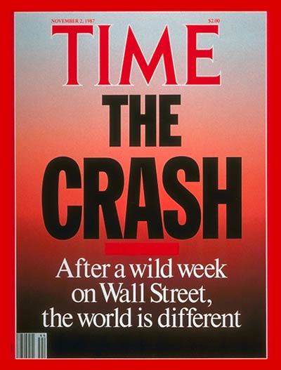 TIME Magazine Cover: The Stock Market Crash -- Nov. 2, 1987