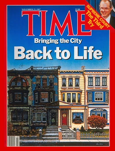 TIME Magazine Cover: Reinvigorating the City -- Nov. 23, 1987