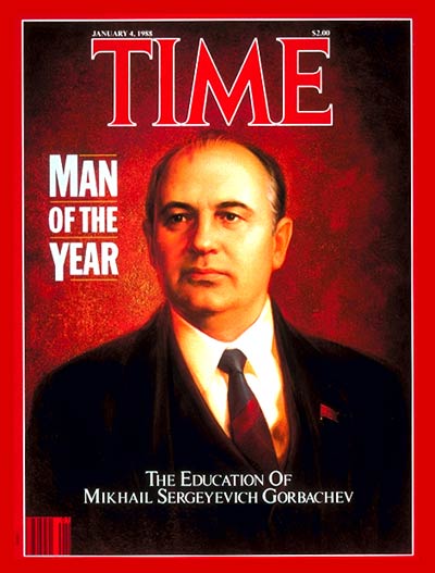 TIME Magazine Cover: Mikhail Gorbachev, Man of the Year -- Jan. 4, 1988