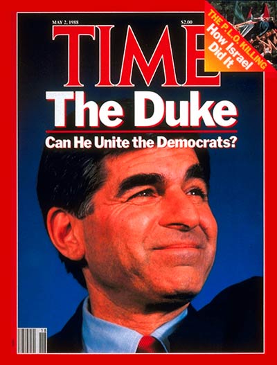 TIME Magazine Cover: Michael Dukakis -- May 2, 1988