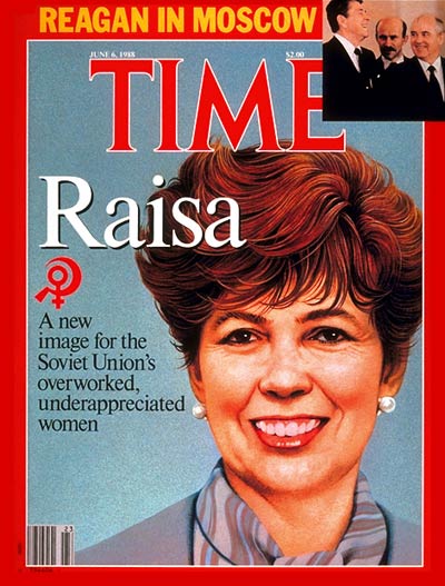 TIME Magazine Cover: Raisa Gorbachev -- June 6, 1988