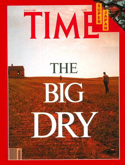 TIME Magazine Cover: Drought -- July 4, 1988