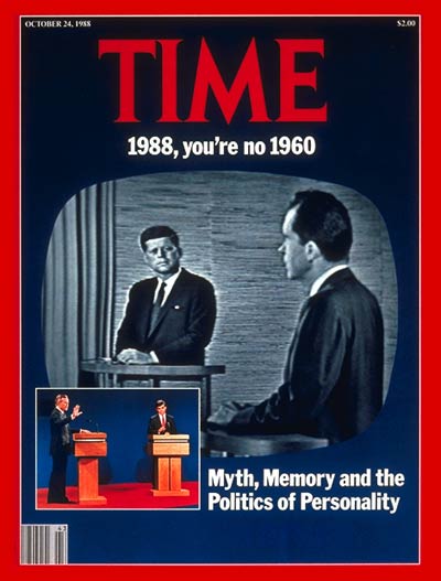 TIME Magazine Cover: Politics of Personality -- Oct. 24, 1988