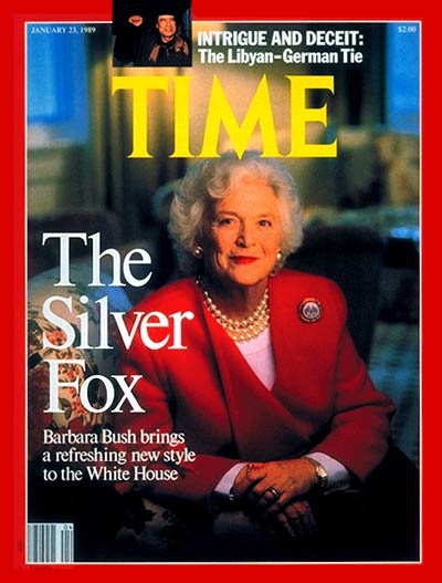 TIME Magazine Cover: Barbara Bush -- Jan. 23, 1989