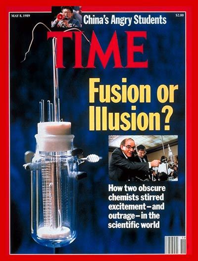 TIME Magazine Cover: Cold Fusion? -- May 8, 1989