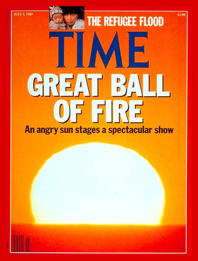 TIME Magazine Cover: The Sun -- July 3, 1989