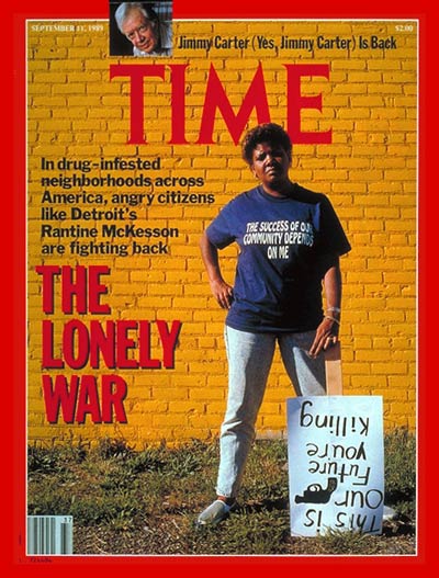 TIME Magazine Cover: Citizens Fight Drugs -- Sep. 11, 1989