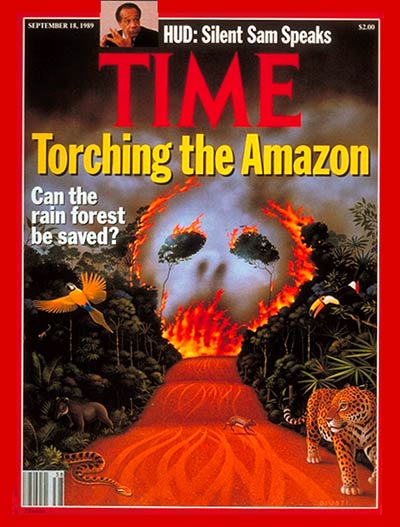 TIME Magazine Cover: Saving the Rain Forest -- Sep. 18, 1989