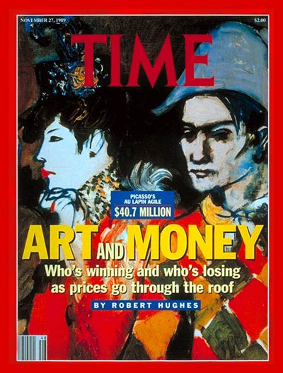 TIME Magazine Cover: Skyrocketing Art Prices -- Nov. 27, 1989