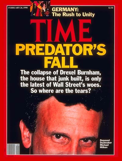 TIME Magazine Cover: Michael Milken -- Feb. 26, 1990