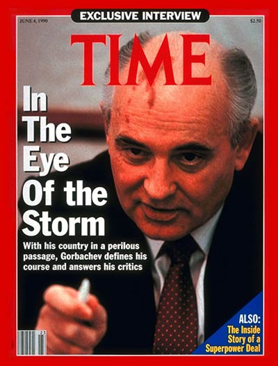 TIME Magazine Cover: Mikhail Gorbachev -- June 4, 1990