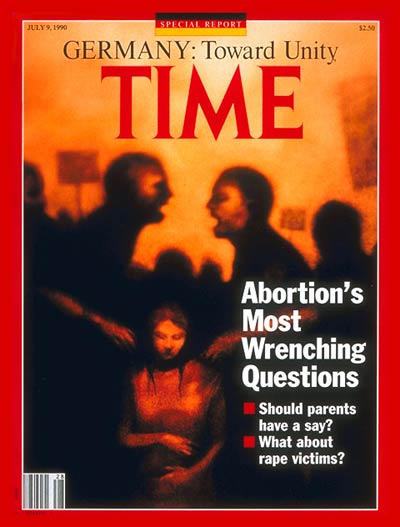 TIME Magazine Cover: Abortion's Questions -- July 9, 1990