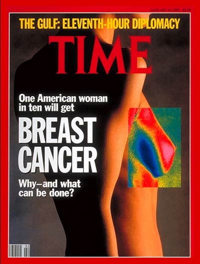 TIME Magazine Cover: Breast Cancer -- Jan. 14, 1991
