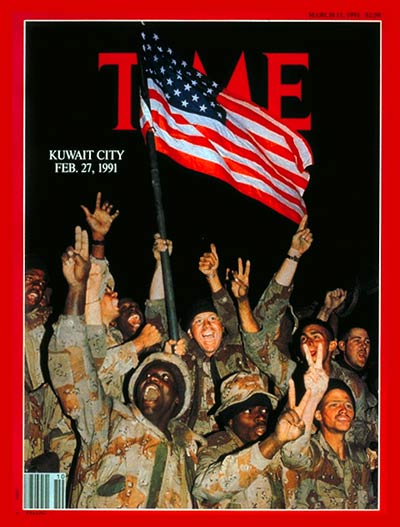 TIME Magazine Cover: Kuwait Is Liberated -- Mar. 11, 1991