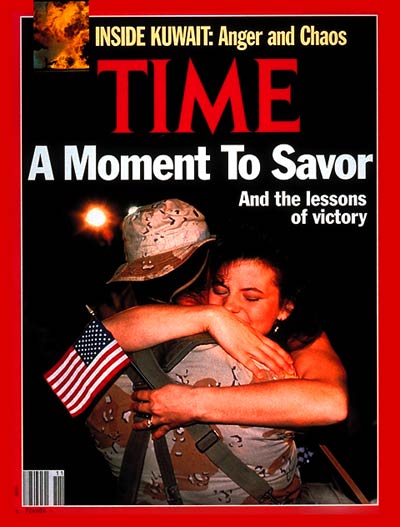 TIME Magazine Cover: The Troops Come Home -- Mar. 18, 1991