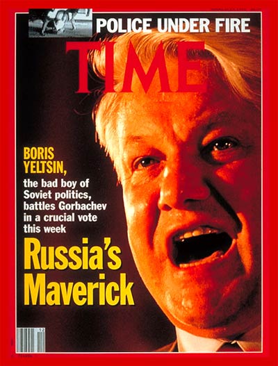TIME Magazine Cover: Boris Yeltsin -- Mar. 25, 1991