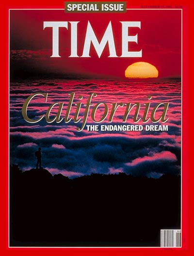 TIME Magazine Cover: California's Dilemma -- Nov. 18, 1991