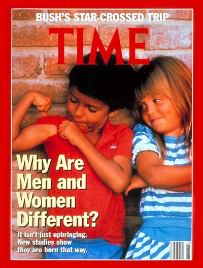 TIME Magazine Cover: Why Are Men and Women Different? -- Jan. 20, 1992
