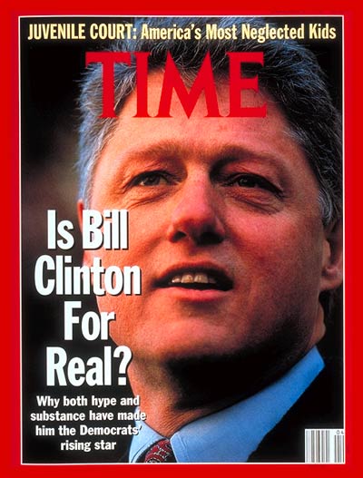 TIME Magazine Cover: Bill Clinton -- Jan. 27, 1992