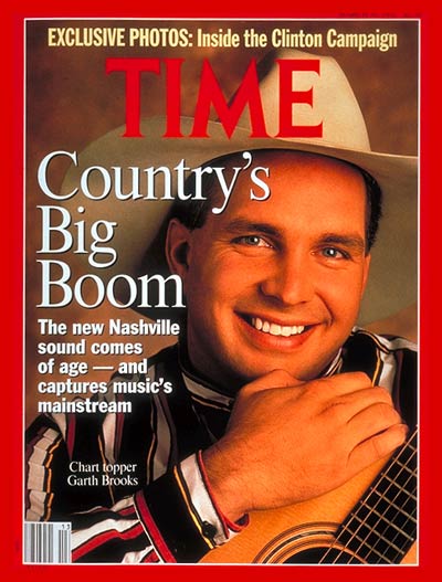 TIME Magazine Cover: Garth Brooks -- Mar. 30, 1992