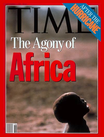 TIME Magazine Cover: Agony of Africa -- Sep. 7, 1992