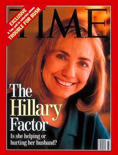 TIME Magazine Cover: Hillary Rodham Clinton -- Sep. 14, 1992