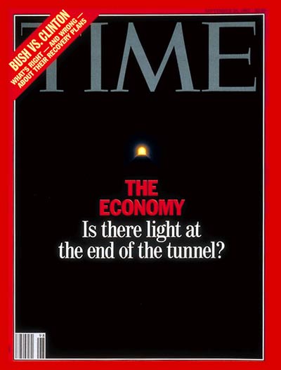 TIME Magazine Cover: The Economy -- Sep. 28, 1992