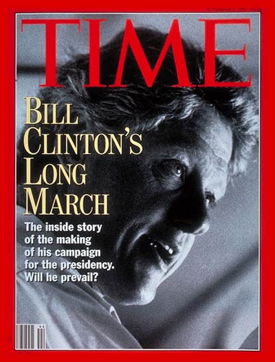 TIME Magazine Cover: Bill Clinton -- Nov. 2, 1992