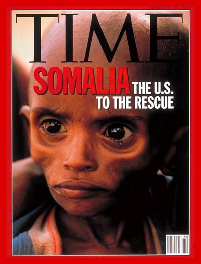 TIME Magazine Cover: Somalia's Agony -- Dec. 14, 1992