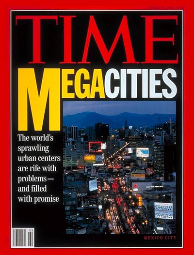 TIME Magazine Cover: Problems of Megacities -- Jan. 11, 1993