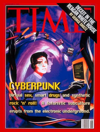 Electronic artists & hackers called Cyberpunks.