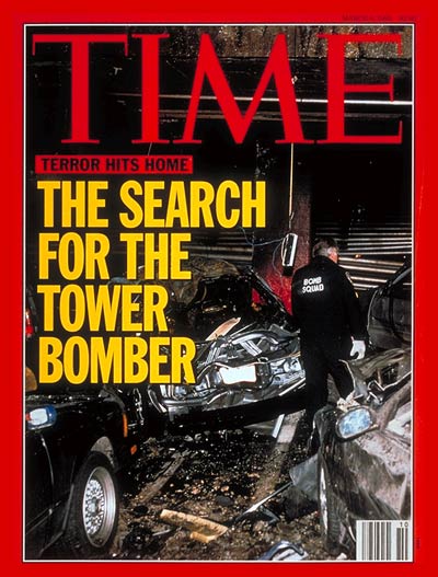 TIME Magazine Cover: World Trade Center Bombing -- Mar. 8, 1993