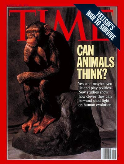 TIME Magazine Cover: Can Animals Think? -- Mar. 22, 1993