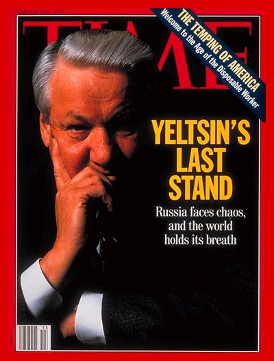 TIME Magazine Cover: Boris Yeltsin -- Mar. 29, 1993