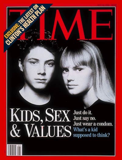 TIME Magazine Cover: Kids, Sex & Values -- May 24, 1993